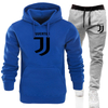 Fashion Brand Men's And Women's Sweater Hoodie Fashion Suit Plus Fleece Printed Jacket Hoodie Sports Suit