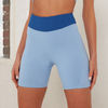 Women Customize Workout Seamless Shorts High Waist Butt Push Up Tummy Control Tight Gym Fitness Running Yoga Shorts