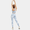 Women Seamless Yoga Sets 2-piece Custom Sports Tops Comfy Fitness Gym Sports Workout High Waist Tummy Control Leggings