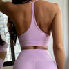 Women Workout for Yoga Gym Sexy Muscle Spaghetti Strap Running Athletic Fitness Bra 