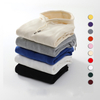 Hooded Solid Color Pure Cotton Plus Velvet Thick Sweater Men's European And American Loose Sweater And Trousers Suit