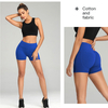 Customize Shorts Women Seamless High Waist Butt Push Up Spandex Yoga Tummy Control Gym Running Short