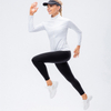 Women's Yoga Sets 2-piece Sport Tops Long Sleeve for Winter Workout Fitness Customize with Seamless Leggings with Pockets