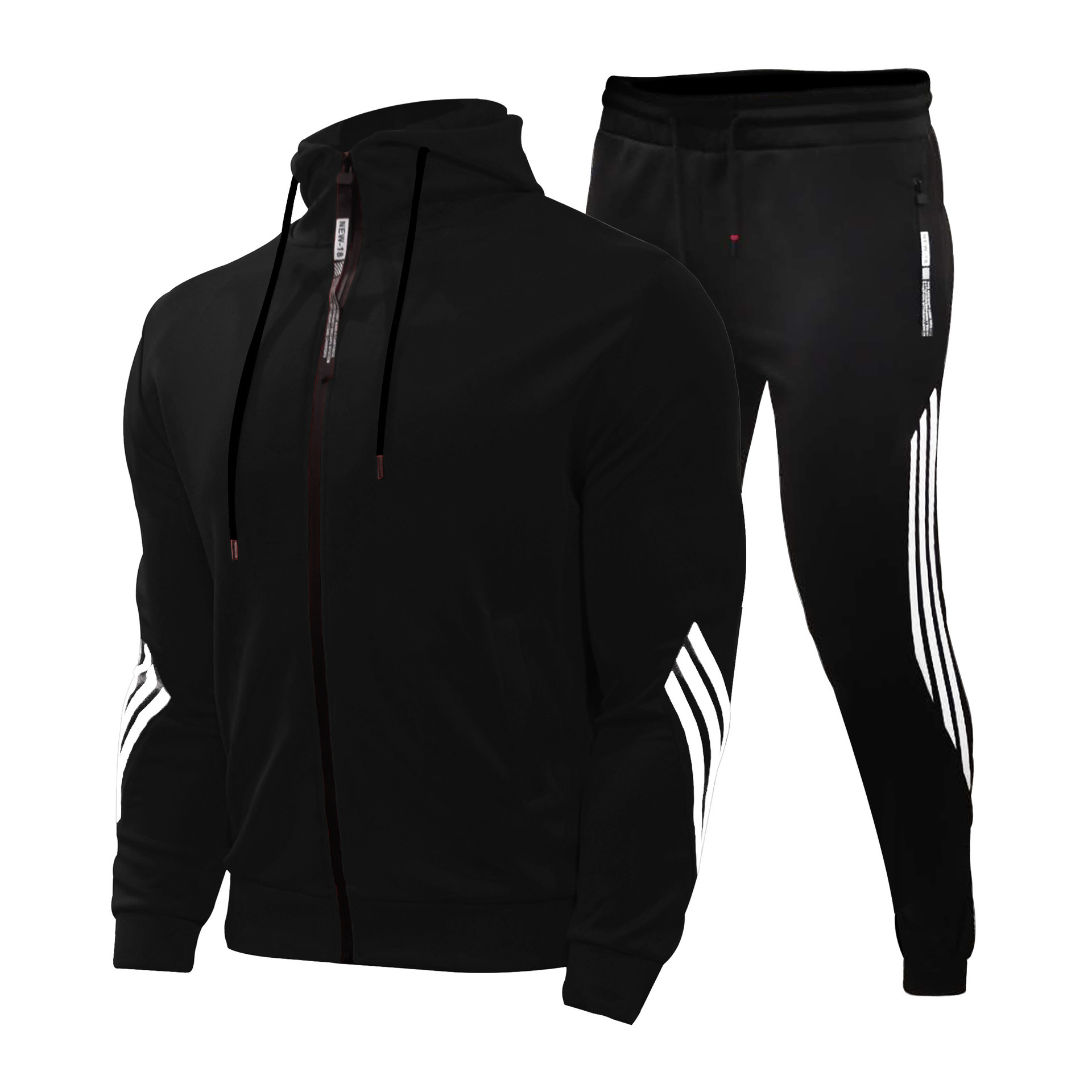 New Men's Casual Sports Suit Hooded Sweater Men's And Women's Running Sportswear Suits Can Be Customized with LOGO